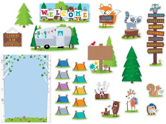 Woodland Friends Welcome Bulletin Board Set - US 6954