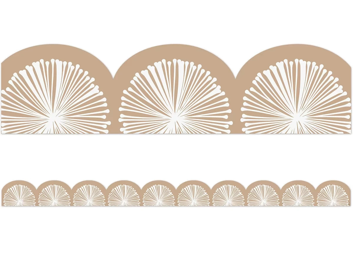 Terrazzo Tones Pom-Pom Scalloped Border - US 2460