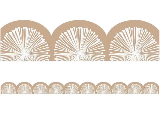 Terrazzo Tones Pom-Pom Scalloped Border - US 2460