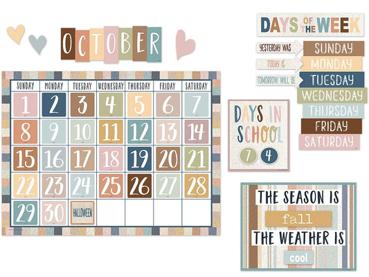 Everyone Is Welcome Calendar Bulletin Board Set - US 6922