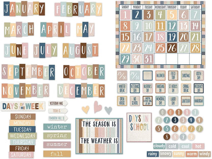 Everyone Is Welcome Calendar Bulletin Board Set - US 6922