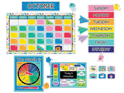 Happy Place Calendar Bulletin Board Set - US 9947