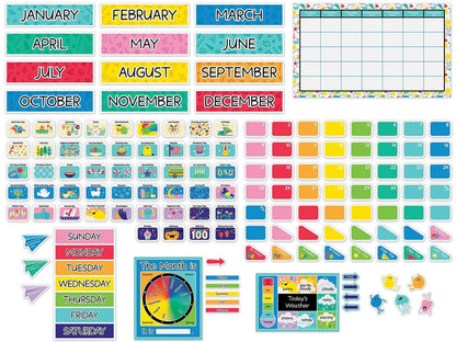 Happy Place Calendar Bulletin Board Set - US 9947