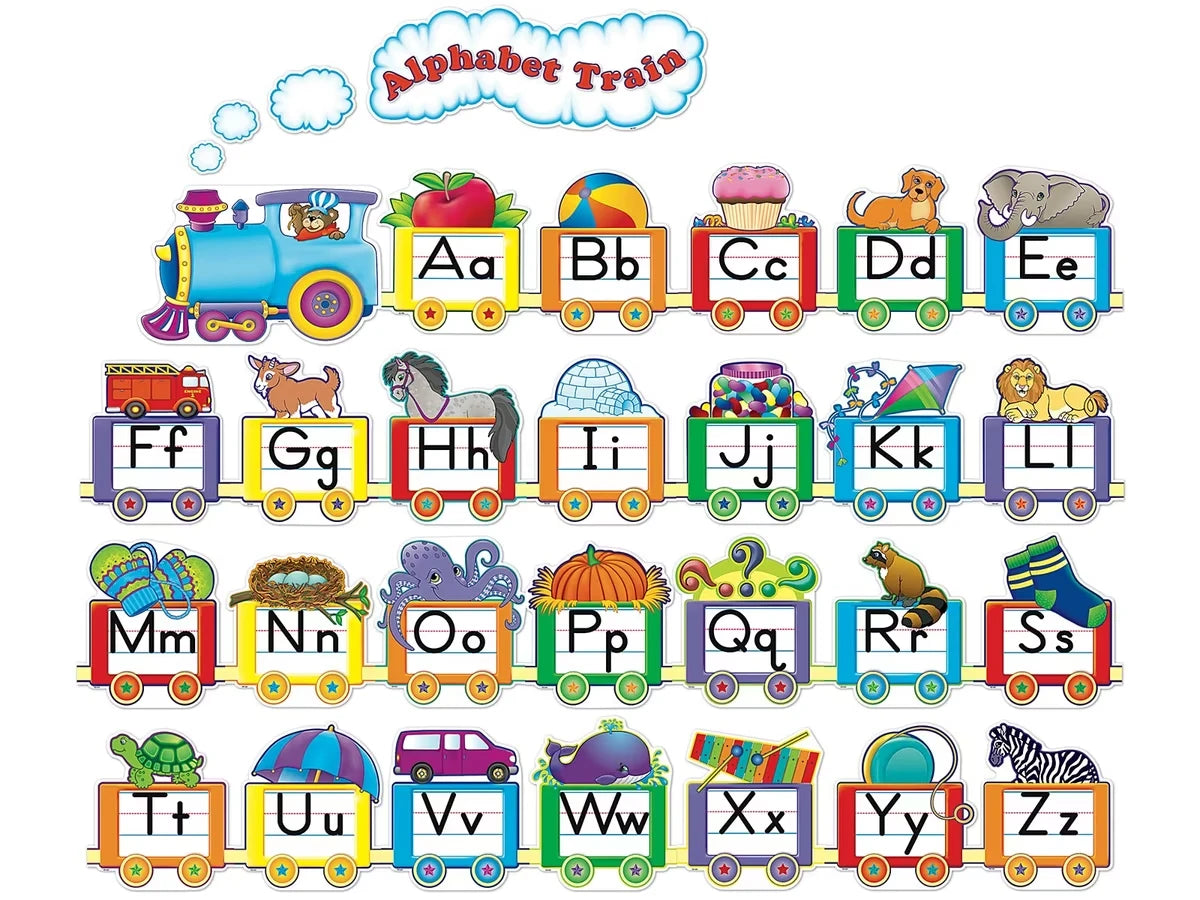 Alphabet Train Bulletin Board Set - US 1177