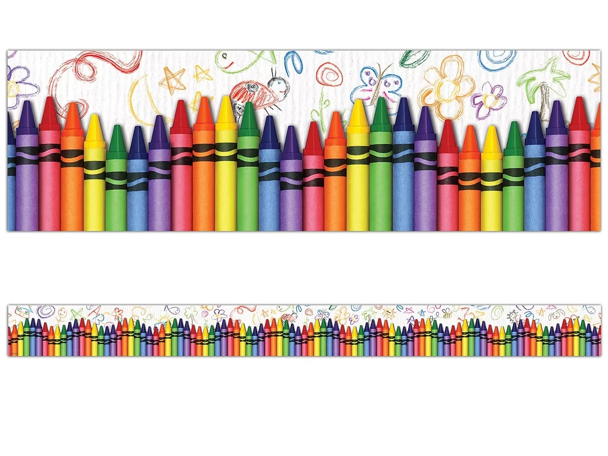 Crayon Border - US 8257