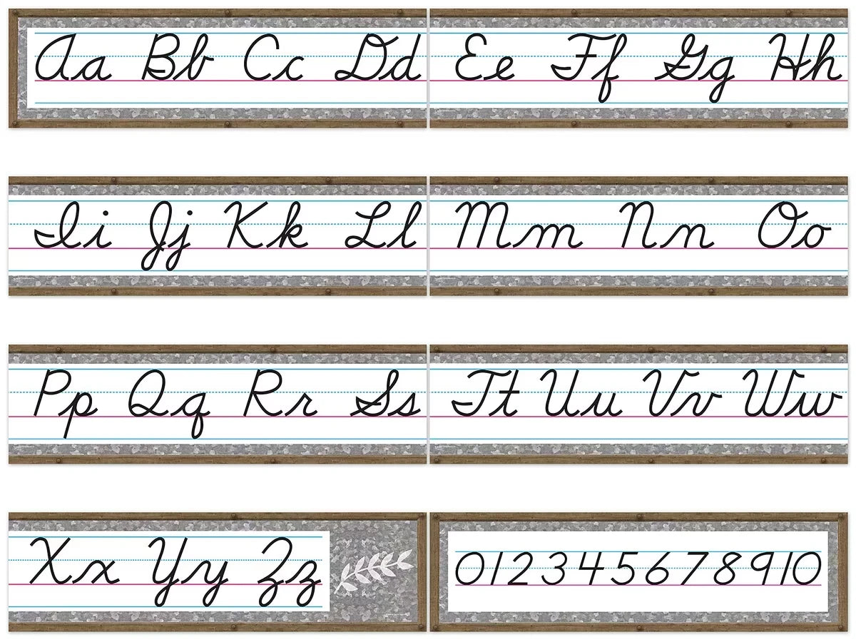 Home Sweet Classroom Cursive Bulletin Board Set - US 3829