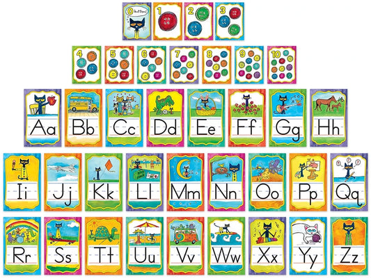 Pete the Cat® Alphabet Card Bulletin Board Set - US 1009