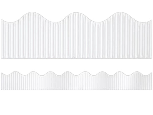 White Scalloped Bordette® - US 9756