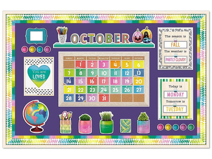 Creatively Inspired Calendar Bulletin Board Set - US 4090