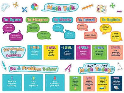 Math Talk Bulletin Board Set - US 5647