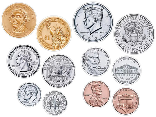 U.S. Coin Accents - US 9602