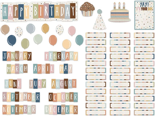 Everyone Is Welcome Birthday Bulletin Board Set - US 5813