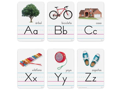 Spanish Alphabet Card Bulletin Board Set - US 2776