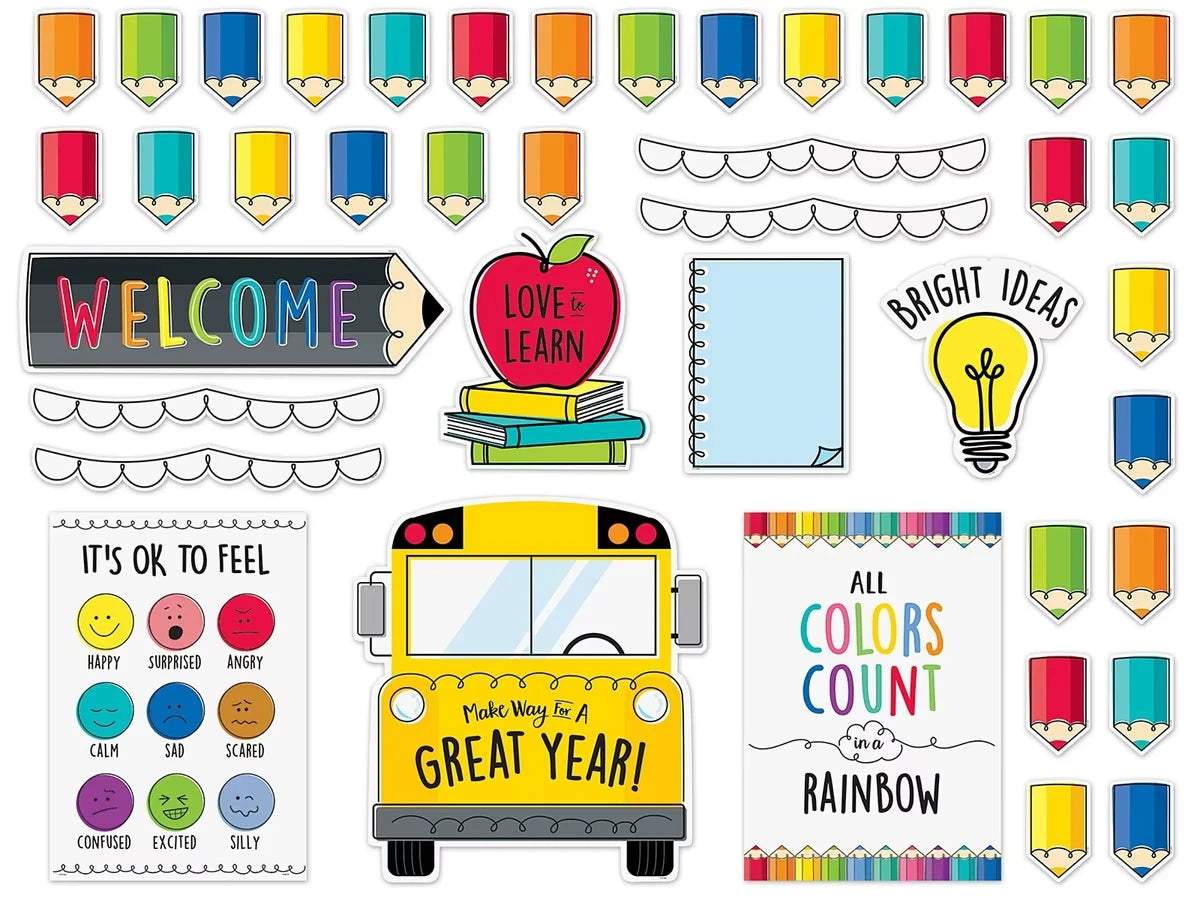 Ready for School Welcome Bulletin Board Set - US 7927