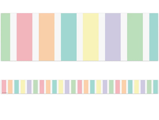 Pastel Pop Striped Border - US 5931