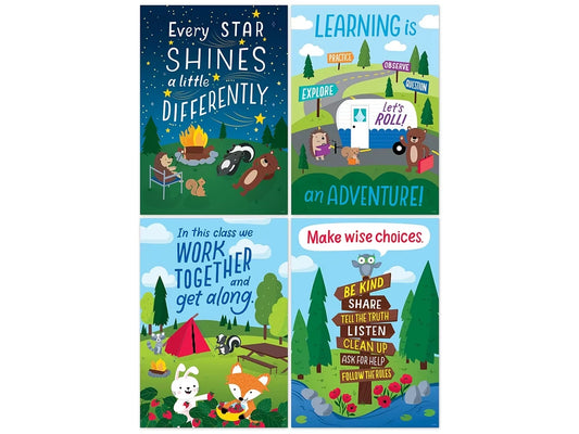 Woodland Friends Small Poster Pack - US 3942