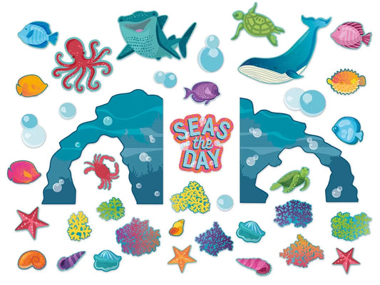 Seas the Day Bulletin Board Set - US 9376