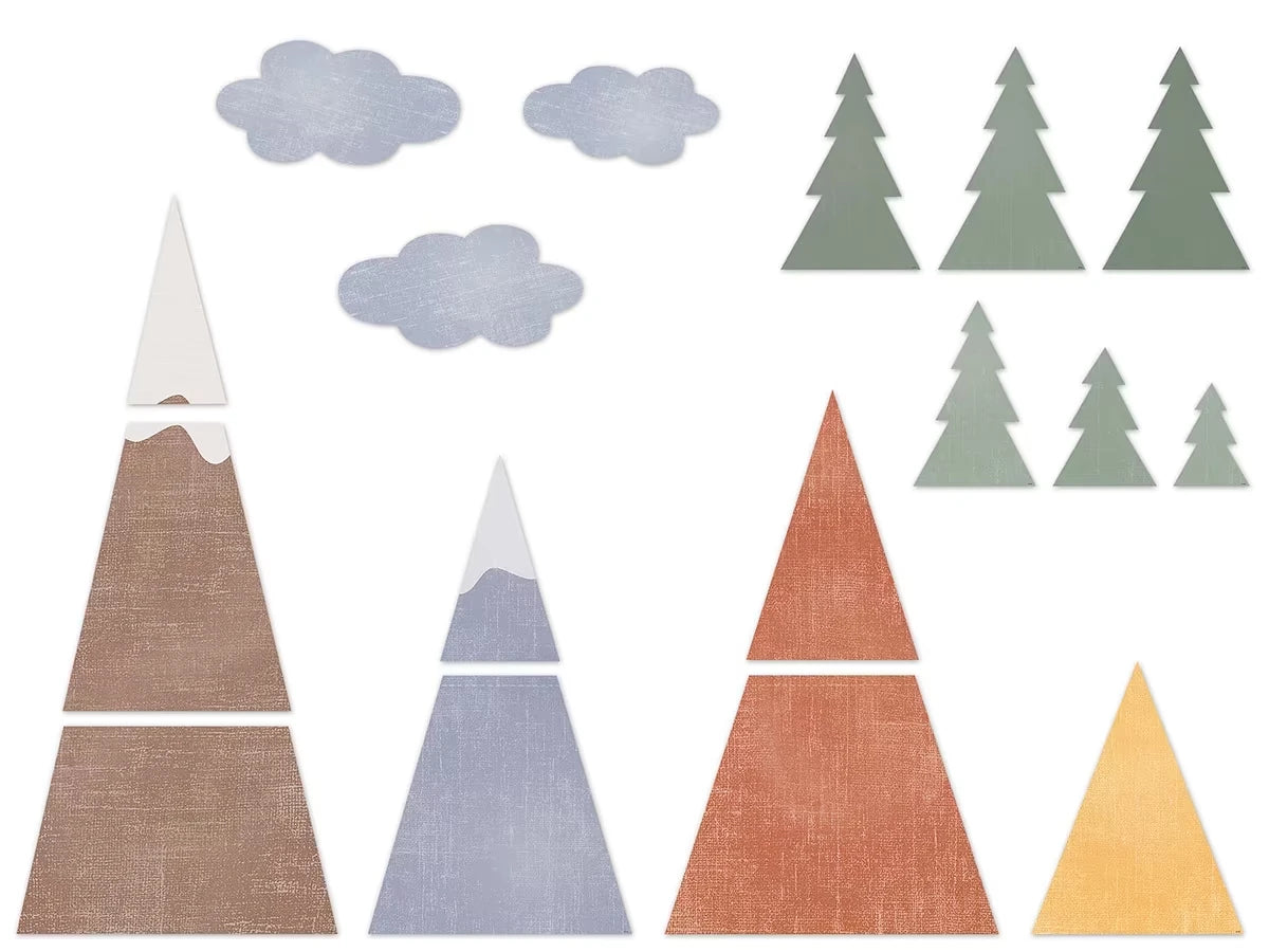 Moving Mountains Bulletin Board Set - US 4971