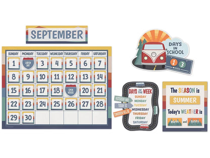 Moving Mountains Calendar Bulletin Board Set - US 4540