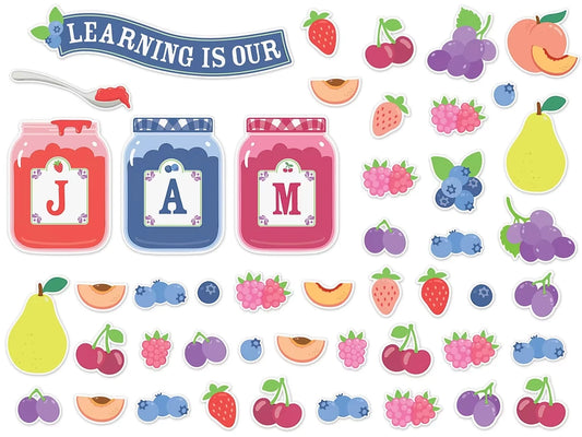 Farmers Market Learning Is Our Jam Bulletin Board Set - US 3948