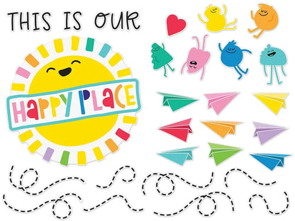 Happy Place Bulletin Board Set - US 9383