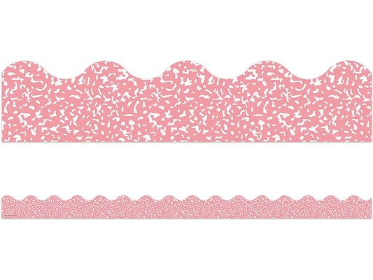 Cool for School Pink Scalloped Border - US 5680