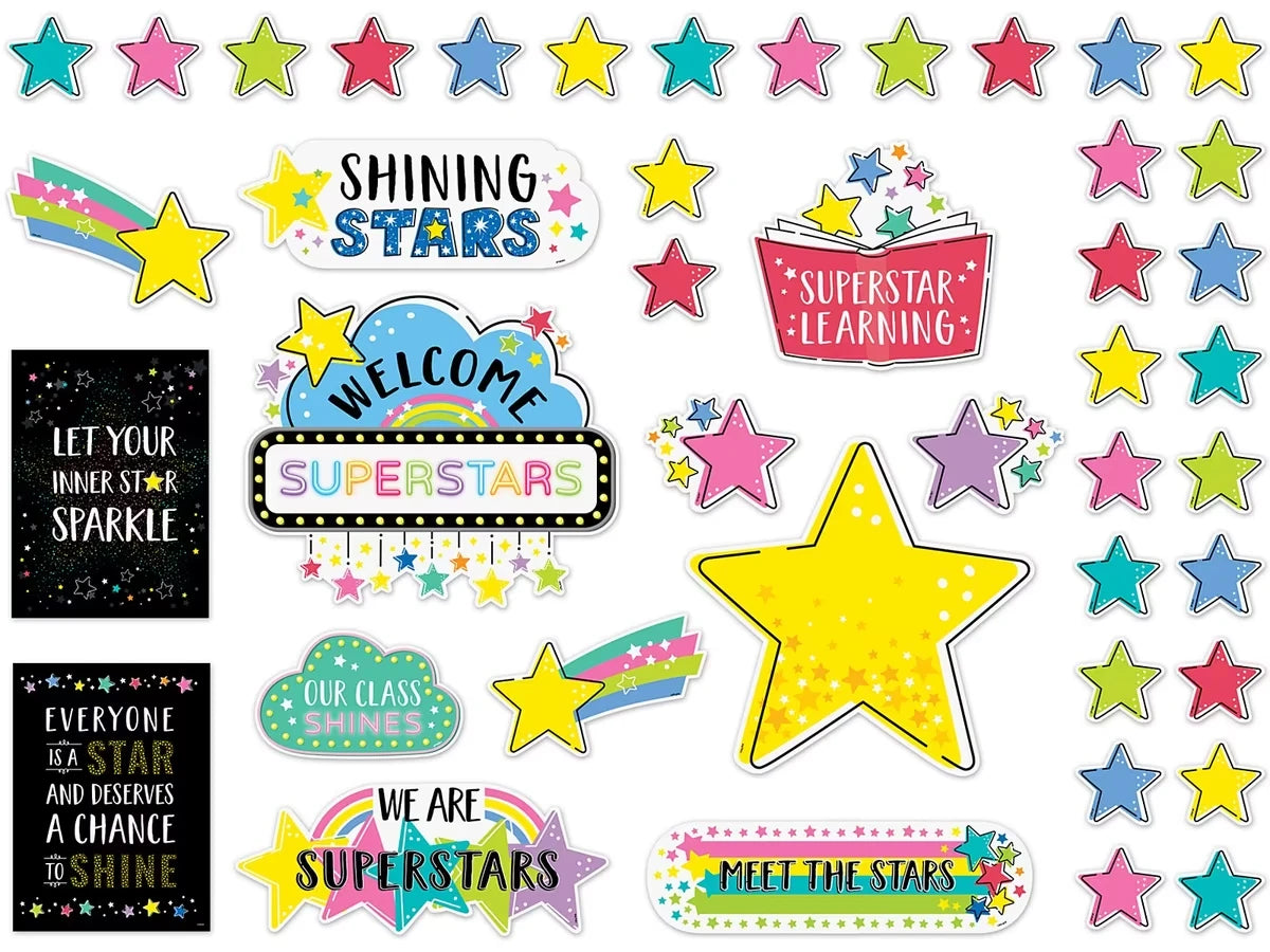 Star Bright Motivational Bulletin Board Set - US 8748