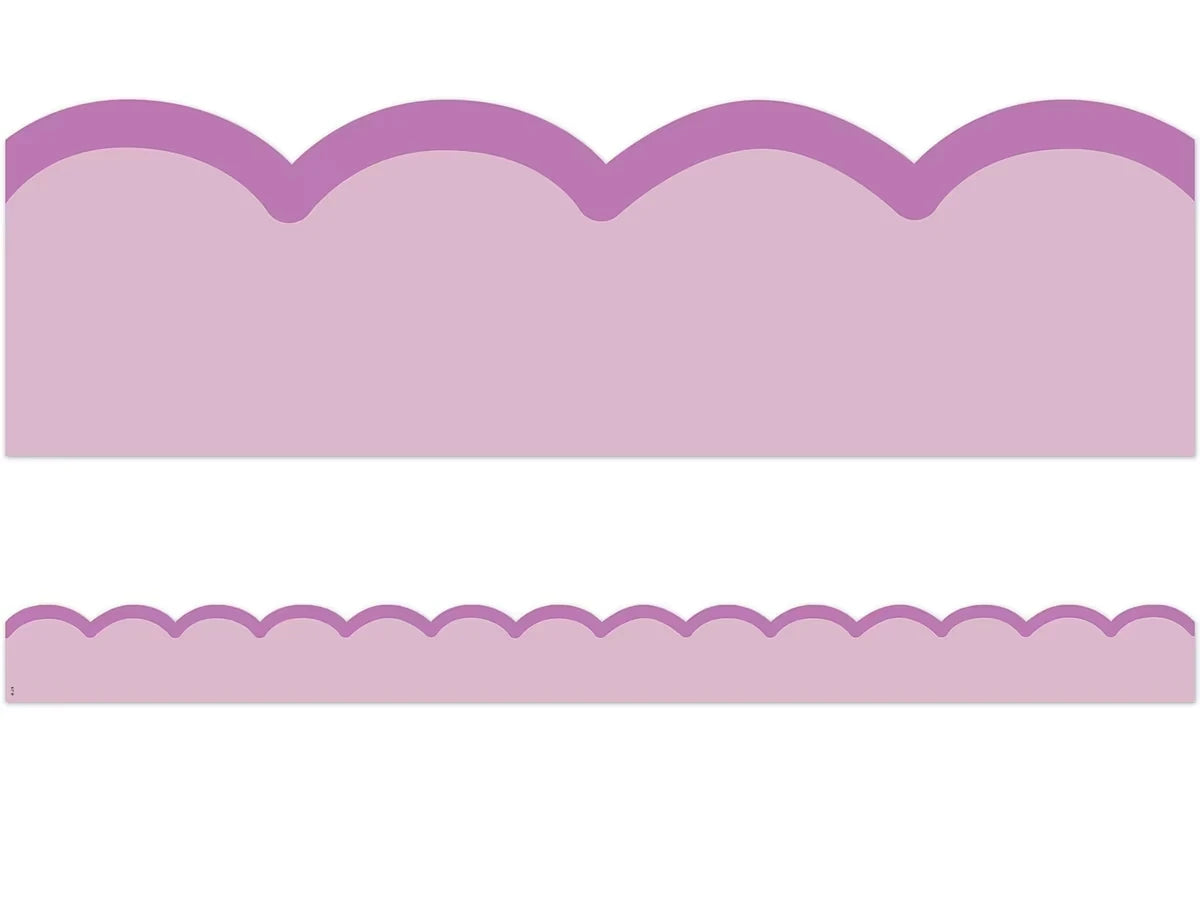 Color Crush Purple Scalloped Border - US 1413