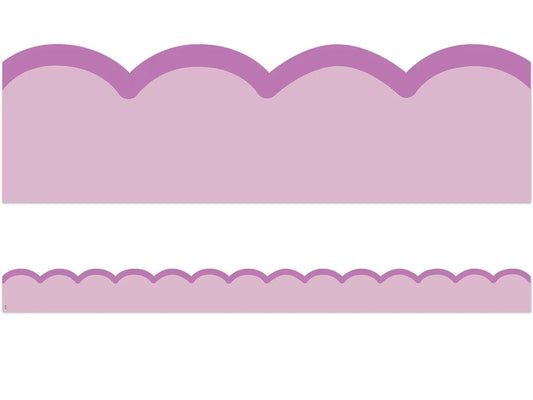 Color Crush Purple Scalloped Border - US 1413