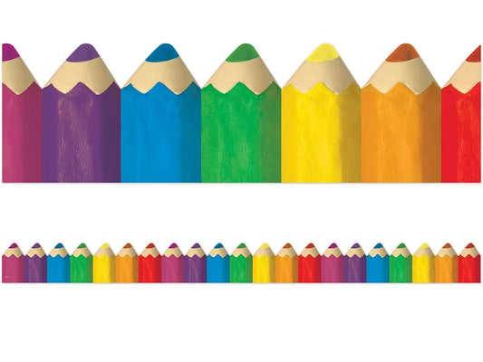 Colored Pencil Border - US 2687