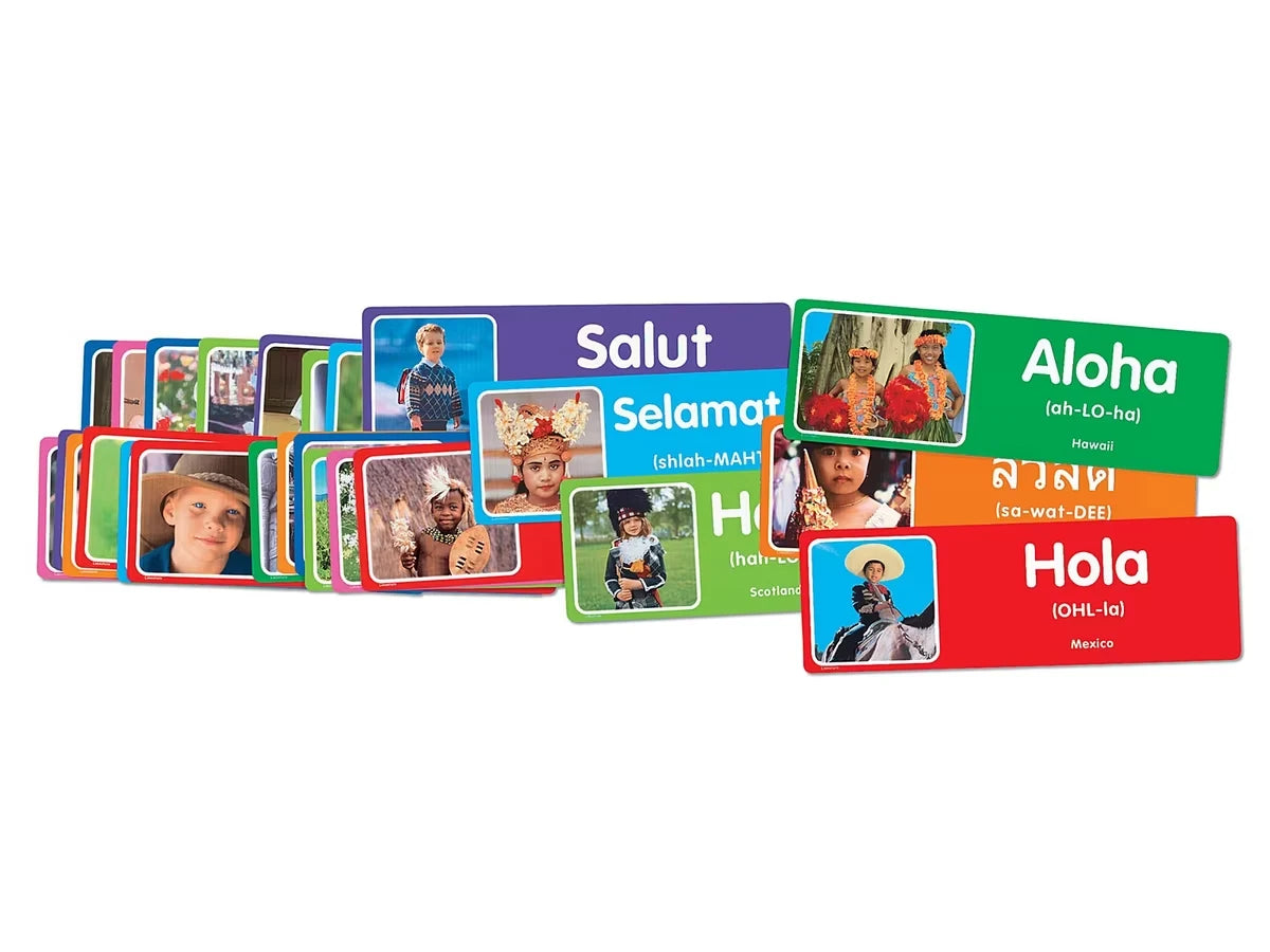 Hello from Around the World! Bulletin Board Set - US 5394