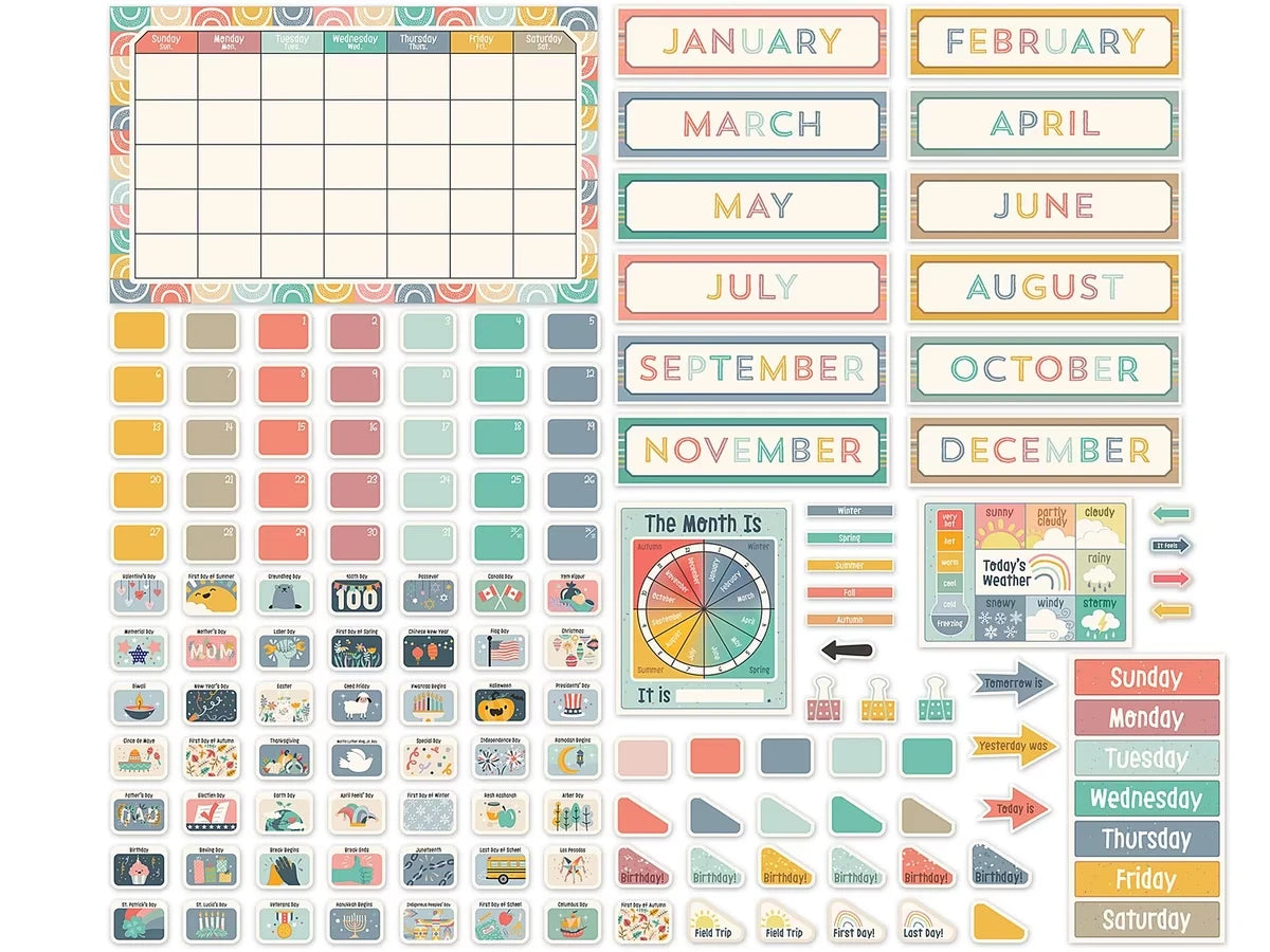 We Belong Calendar Bulletin Board Set - US 3270