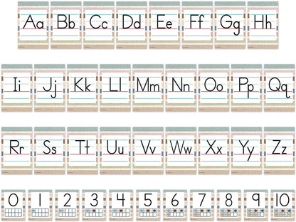 Everyone Is Welcome Alphabet Card Bulletin Board Set - US 2360