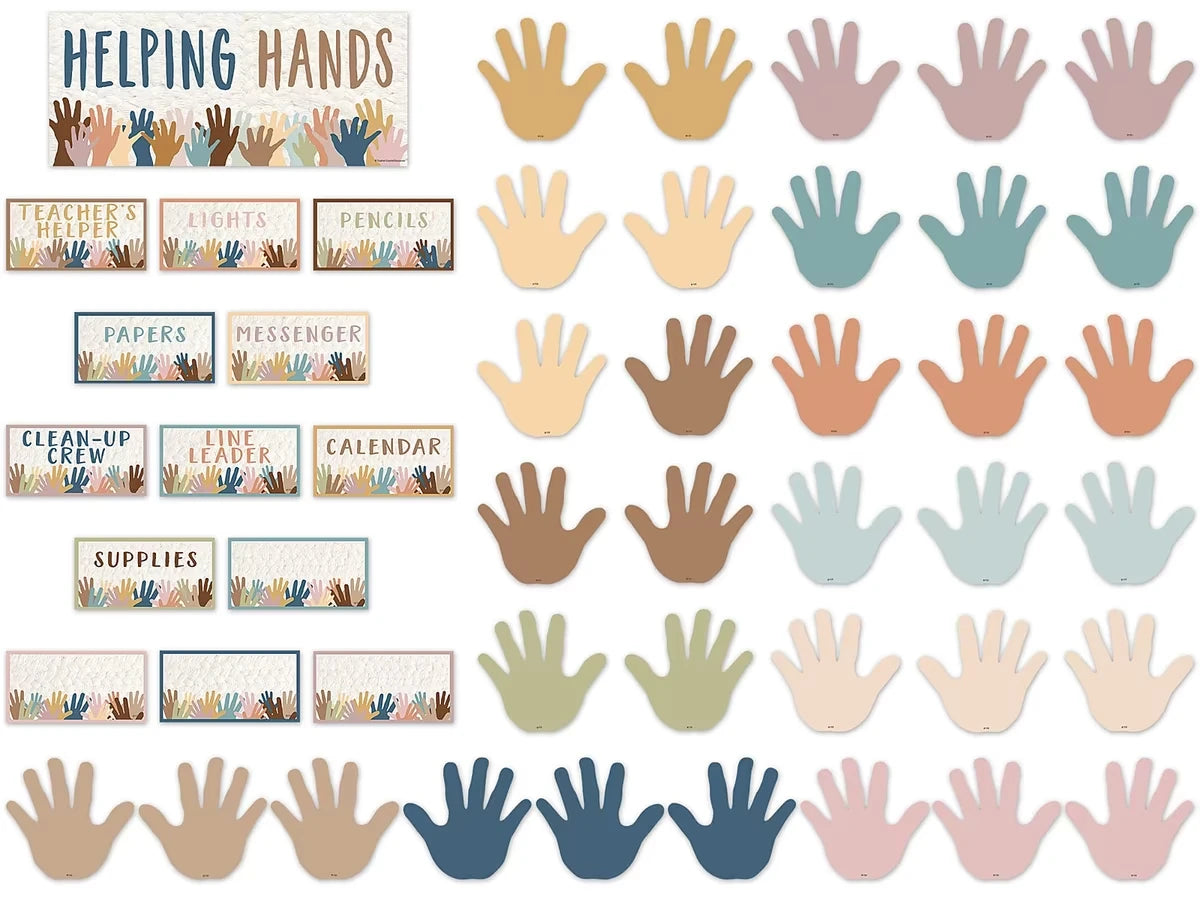 Everyone Is Welcome Classroom Jobs Bulletin Board Set - US 3198