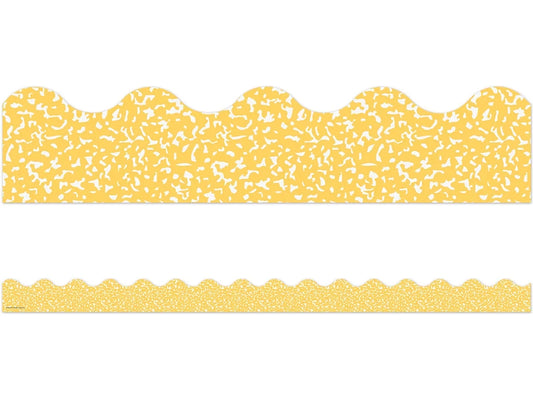 Cool for School Yellow Scalloped Border - US 2071