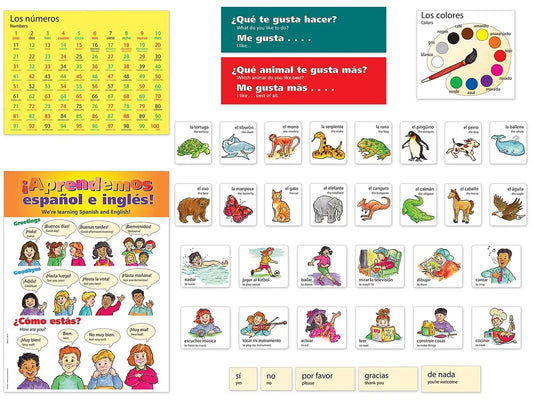 Spanish Phrases Bulletin Board Set - US 5448