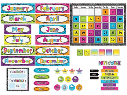 Brights 4Ever Calendar Bulletin Board Set - US 9329