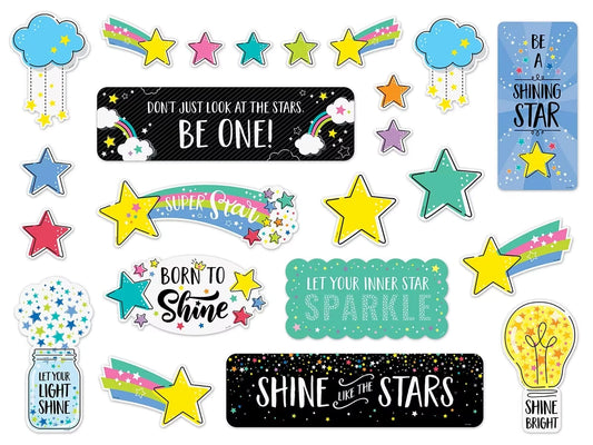 Star Bright Positive Thinking  Bulletin Board Set - US 6525