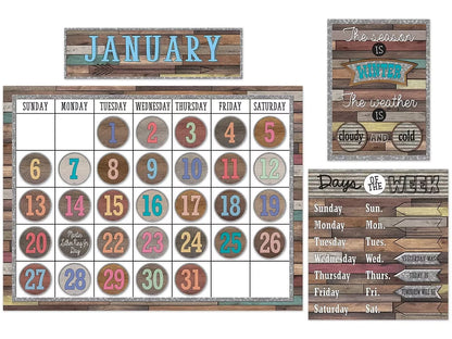 Home Sweet Classroom Calendar Bulletin Board Set - US 6592