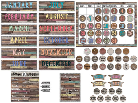 Home Sweet Classroom Calendar Bulletin Board Set - US 6592