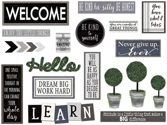 Modern Farmhouse Bulletin Board Set - US 3742