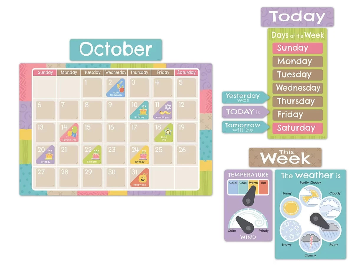Good to Grow Calendar Bulletin Board Set - US 6622