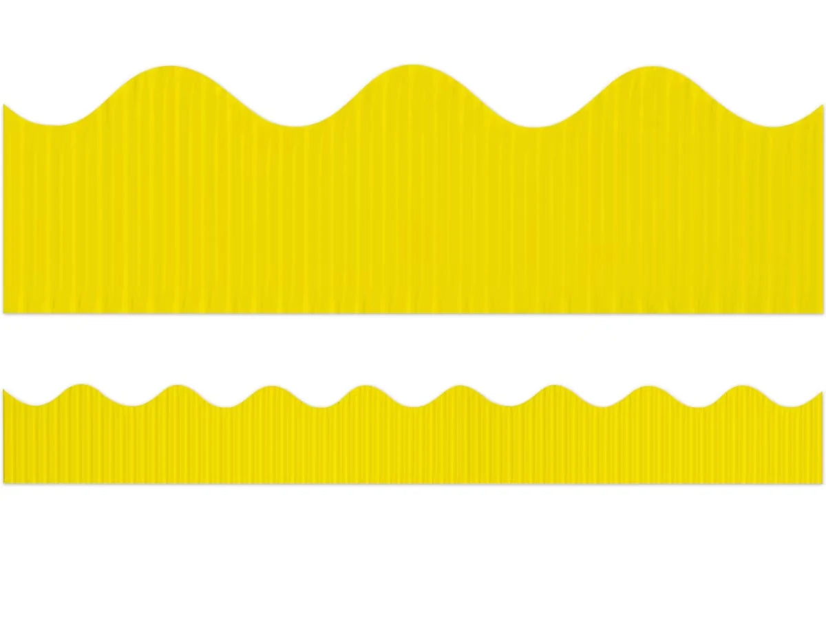Canary Yellow Scalloped Bordette® - US 3081