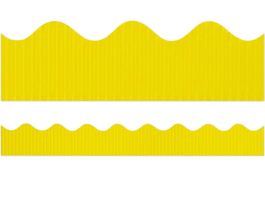 Canary Yellow Scalloped Bordette® - US 3081
