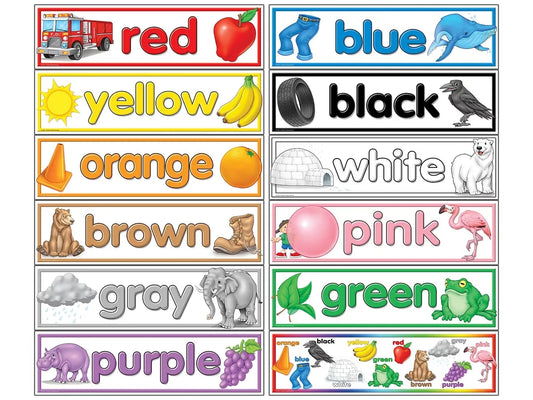 Learning Colors Bulletin Board Set - US 7150