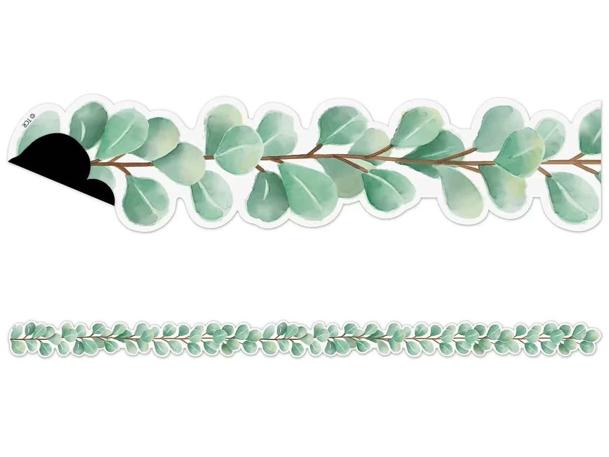 Eucalyptus Branch Magnetic Border - US 7228