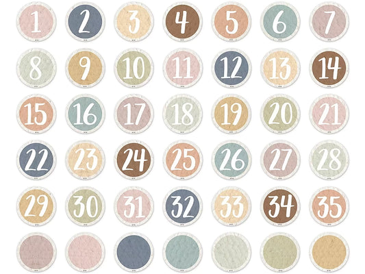 Everyone Is Welcome Magnetic Numbers - US 7412