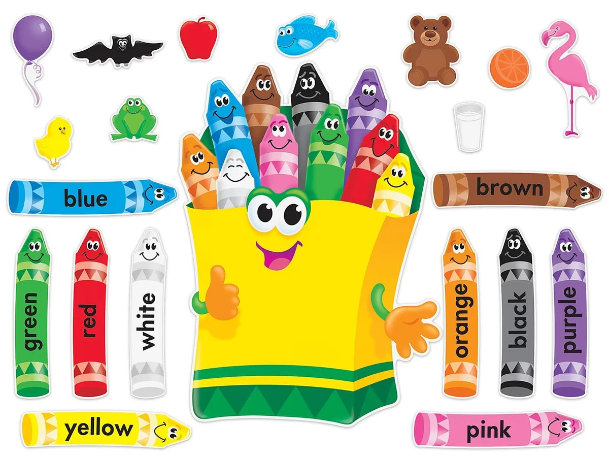 Learning Colors Bulletin Board Set - US 4257
