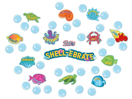 Seas the Day Birthday Bulletin Board Set - US 5451