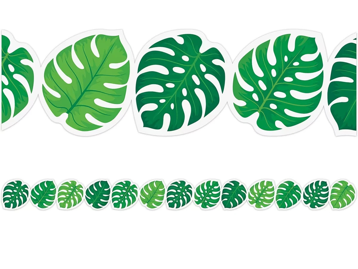 Palm Paradise Tropical Leaf Border - US 1778
